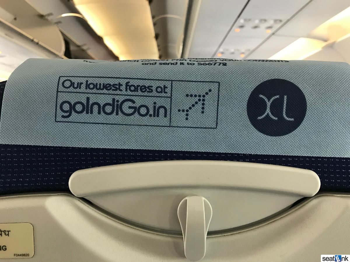 IndiGo A320 Seat Plus XL Review in 14 photos The Seatlink Blog