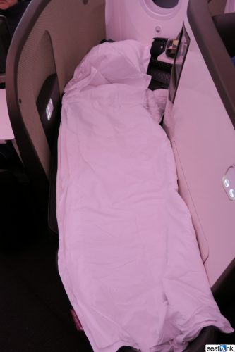 Virgin Atlantic turndown service