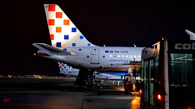 Croatia Airlines Airbus A319 aircraft
