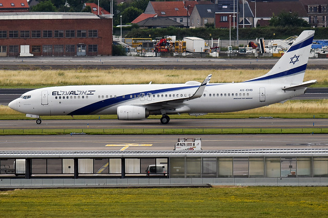 El Al Israel Airlines Boeing 737 800 V2 aircraft