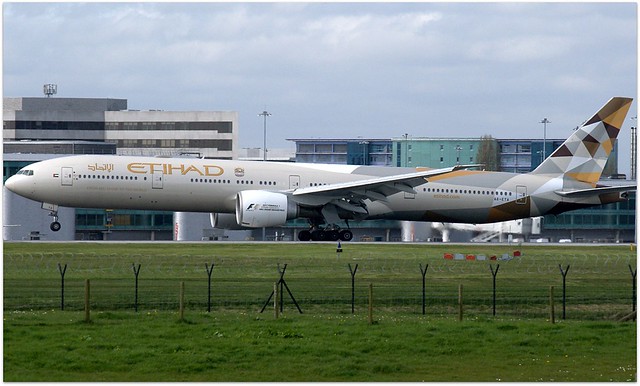 Etihad Airways Boeing 777 300er V1 aircraft