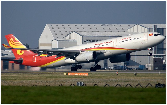 Hainan Airlines Airbus A330 300 aircraft