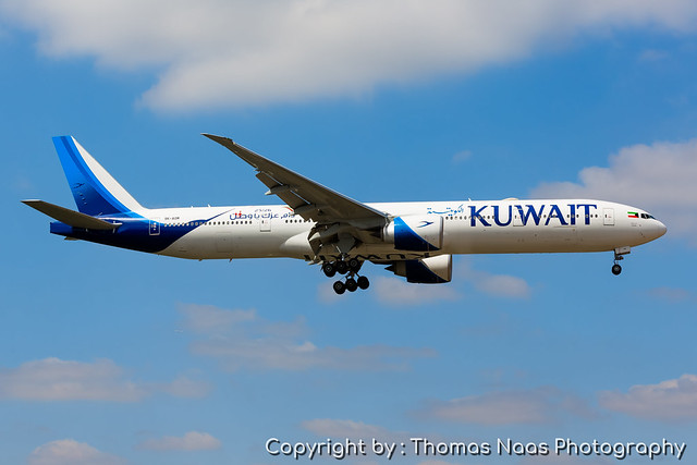 Kuwait Airways Boeing 777 300er aircraft
