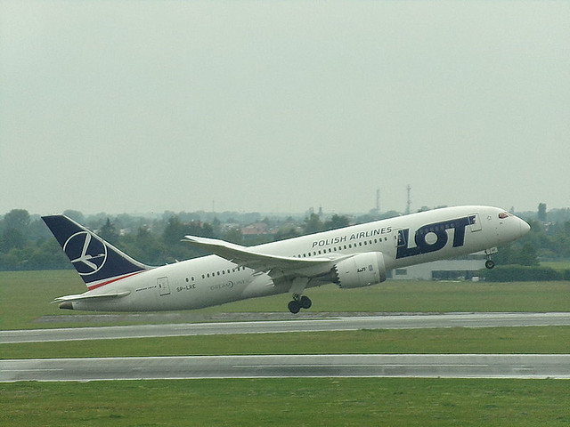 LOT Polish Airlines Boeing 787 8 aircraft