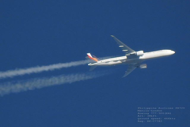 Philippine Airlines Boeing 777 300 aircraft