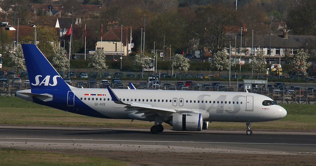 SAS Scandanavian Airlines aircraft