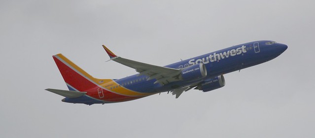 Southwest Boeing 737 MAX 8 (new) aircraft