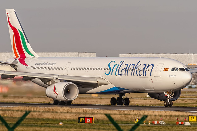 Sri Lankan Airlines Airbus A330 300 Seat Map 577 aircraft