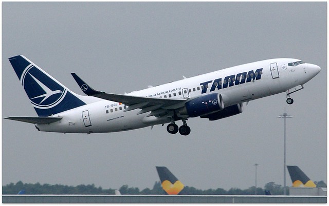 Tarom Boeing 737 300 aircraft
