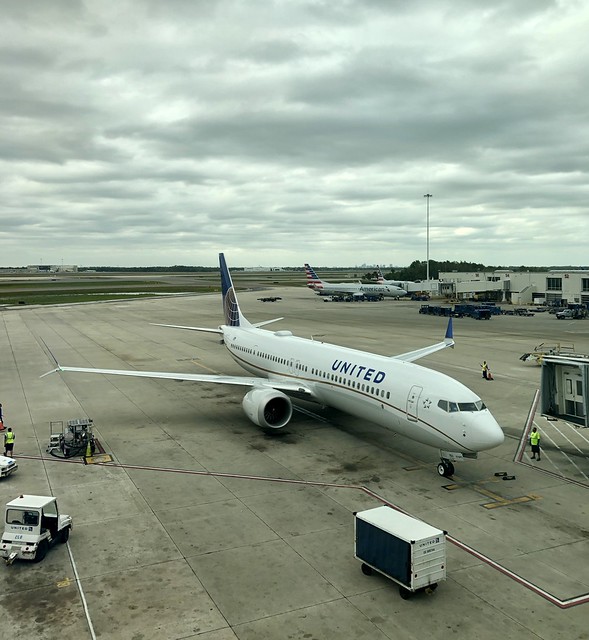 United Airlines Boeing 737 MAX 9 aircraft