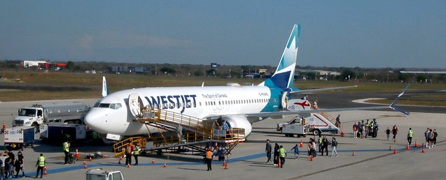 WestJet Boeing 737 700 aircraft