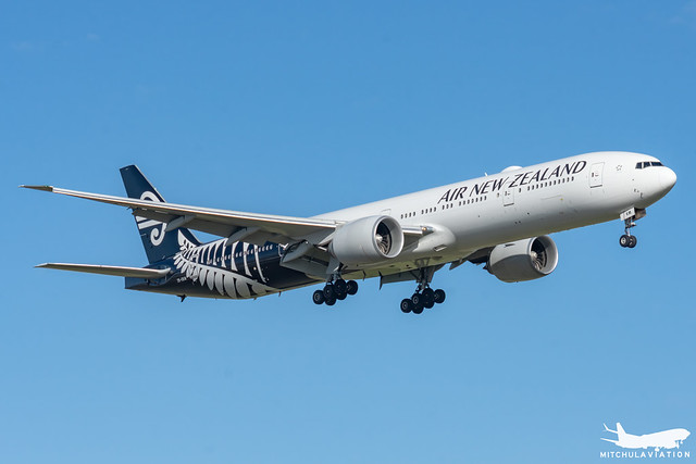 Air New Zealand Boeing 777 aircraft
