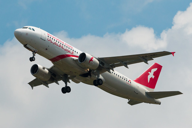 Air Arabia Maroc Airbus A320 aircraft