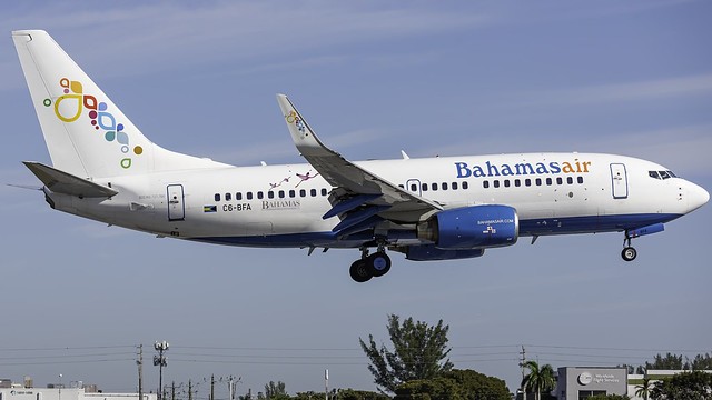 Bahamasair Boeing 737 aircraft