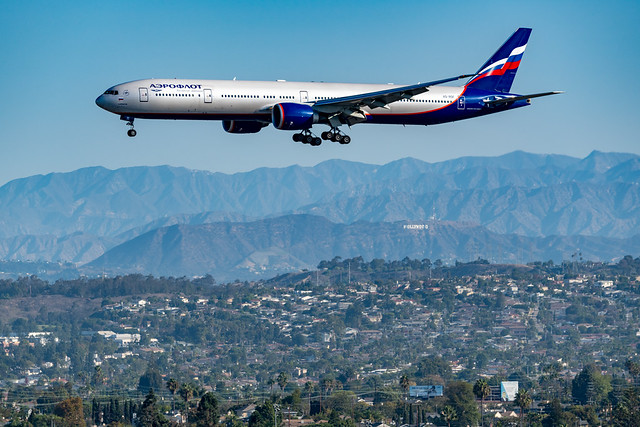 Aeroflot Boeing 777 300er aircraft