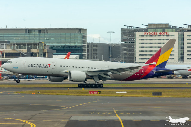 Asiana Airlines Boeing 777 200 200er V3 Seat Map 2415 V3 aircraft