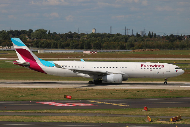 Brussels Airlines Airbus A330 300 aircraft