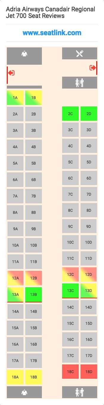 Cr7 Airplane Seating Chart