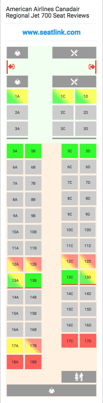 United Express Jet Seating Chart