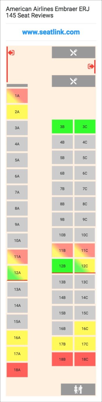 Emb 175 Seating Chart Trinity