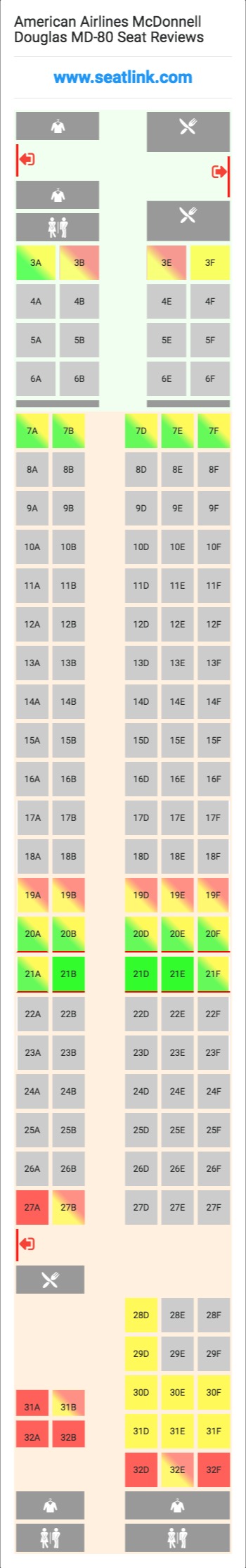 Mcdonnell Douglas Md 88 Seating Chart