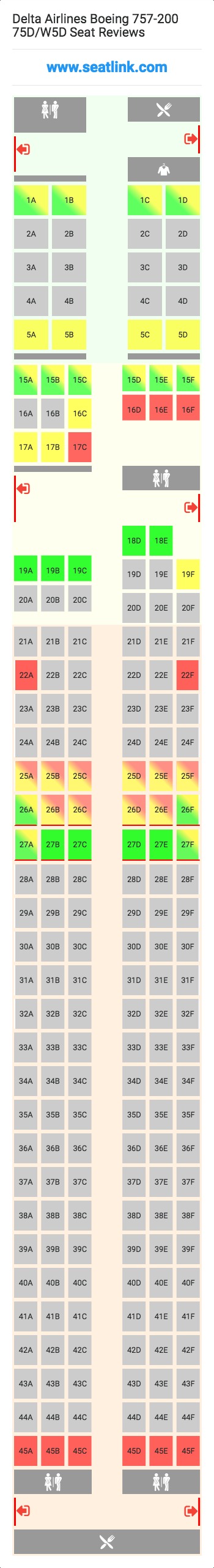 B752 Seating Chart
