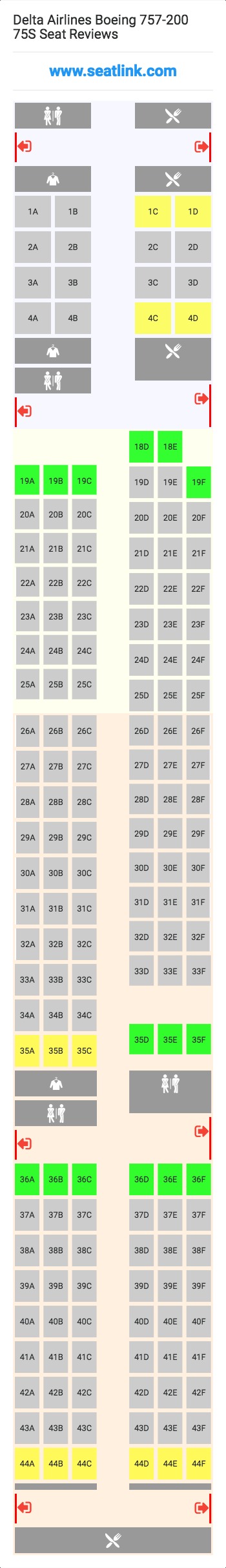 757 Airlines Seating Chart