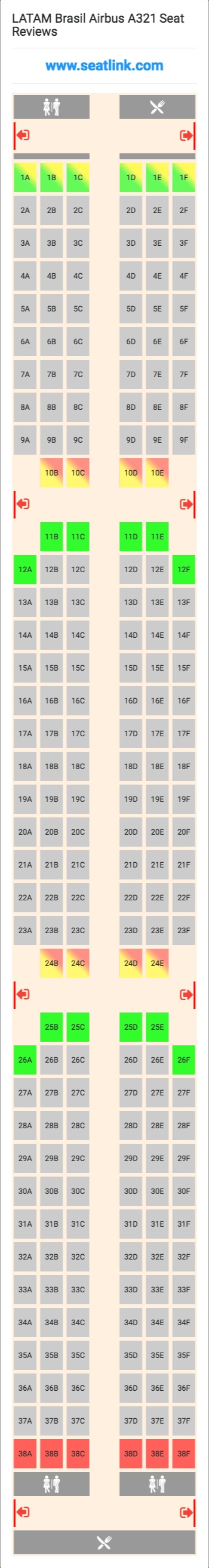 Latam Xl 1439 Seating Chart