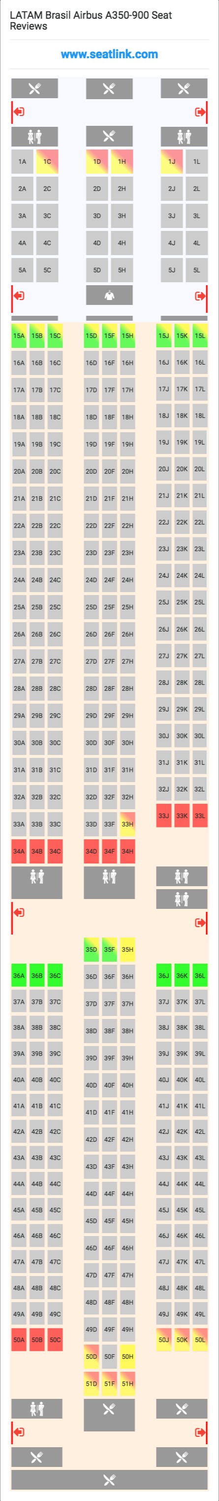 Latam Xl 1439 Seating Chart