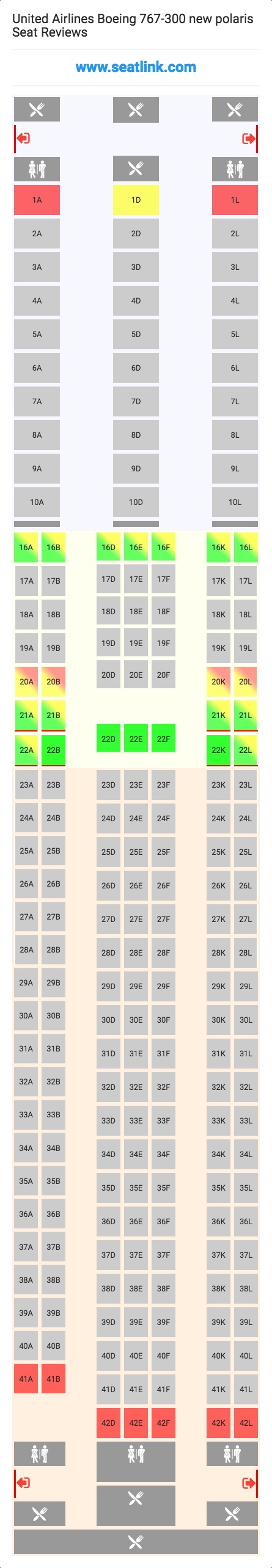 Hawaiian Airlines 763 Seating Chart