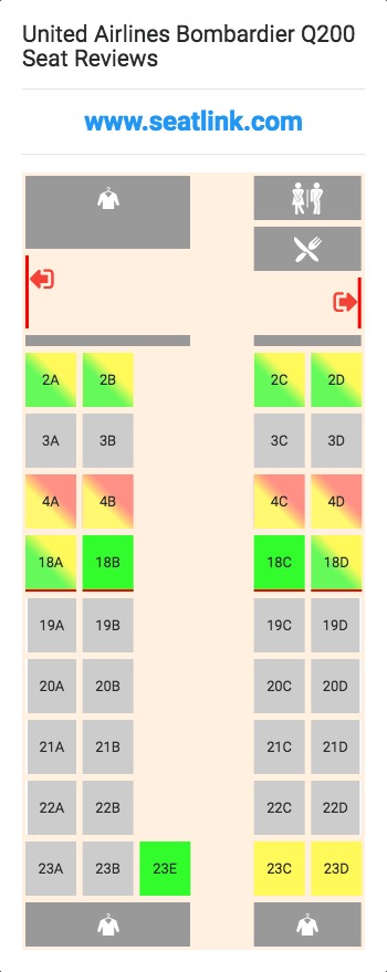 Endeavor Air Seating Chart