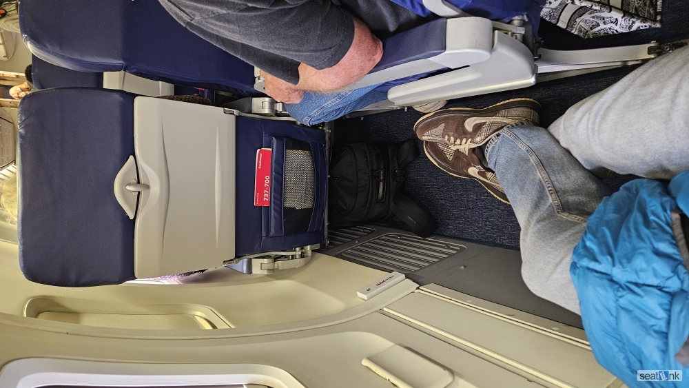 Traveler photo, seat 12A