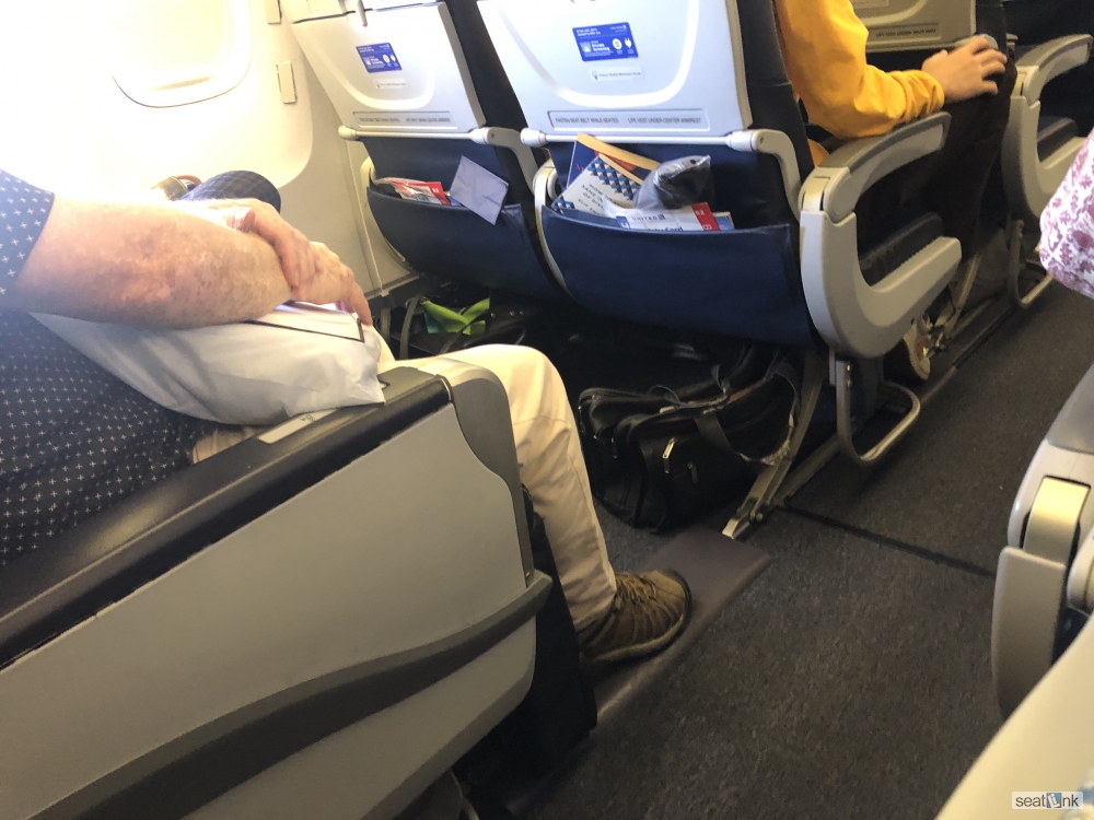 Traveler photo, seat 43A