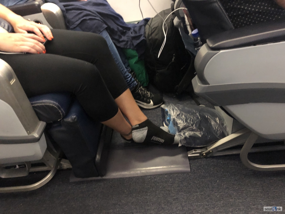 Traveler photo, seat 44B