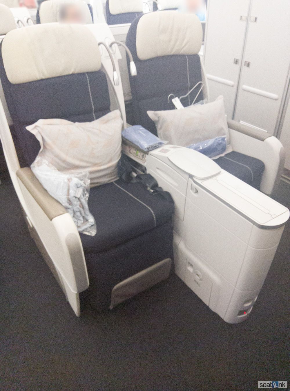 Traveler photo, seat 1F