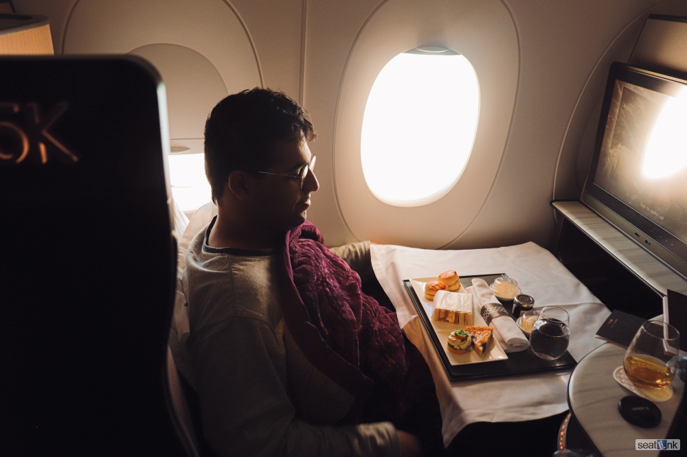 Traveler photo, seat 5A