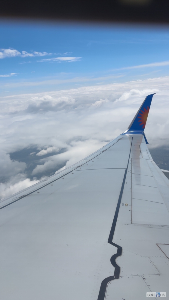 Traveler photo, seat 18F