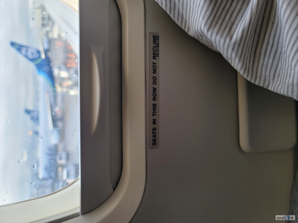 Traveler photo, seat 16F