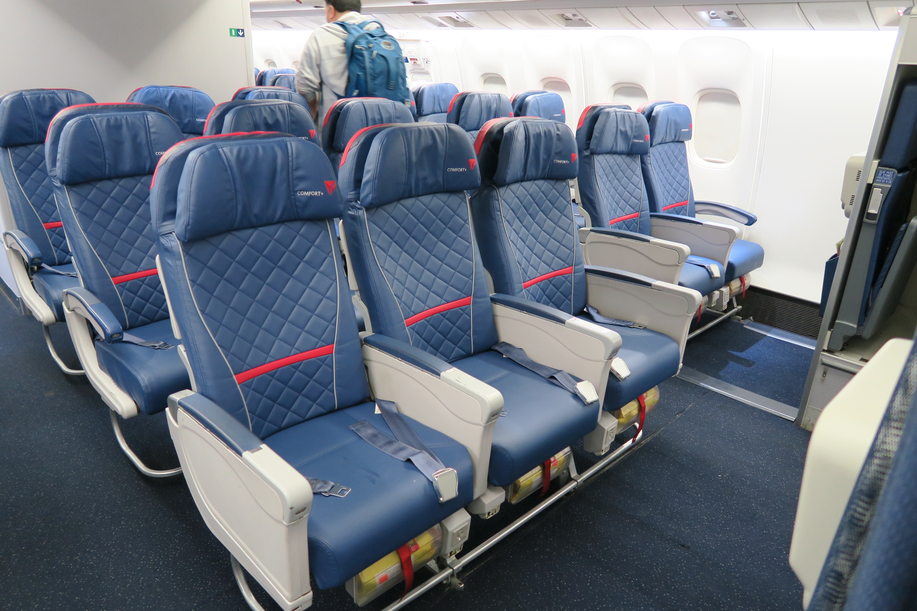 Traveler photo, seat 16D