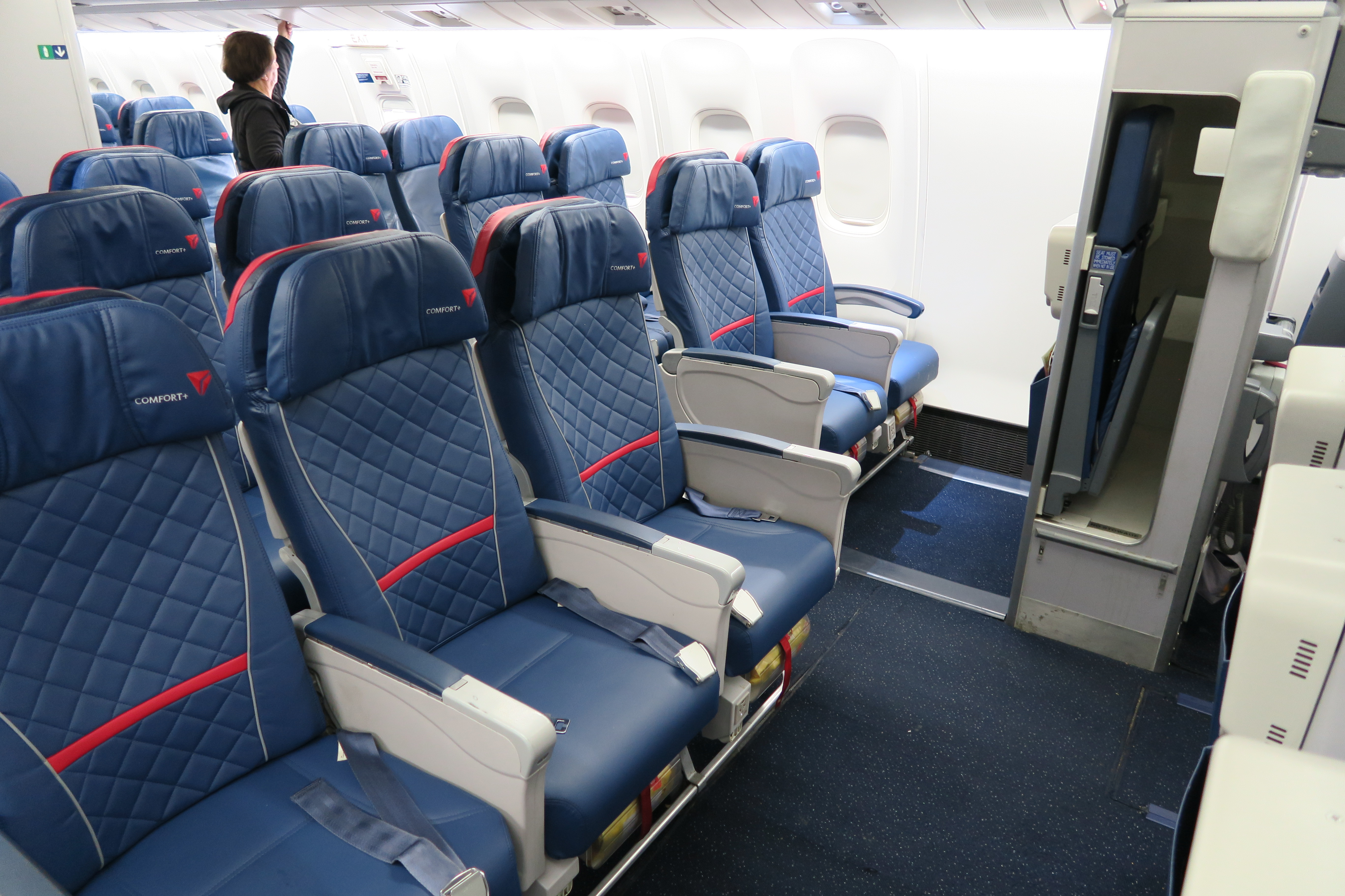 Traveler photo, seat 17B